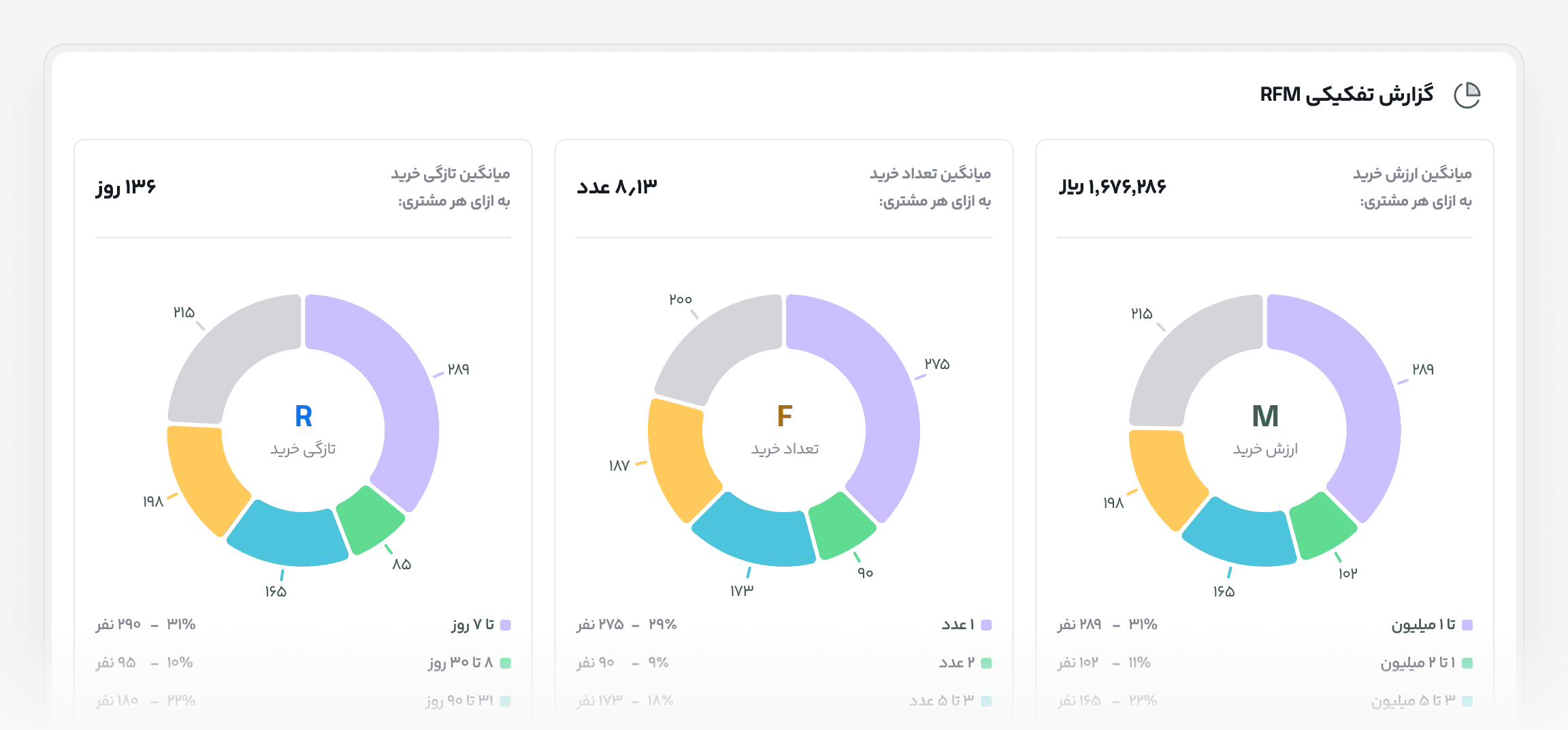 rfm detail segmentation
