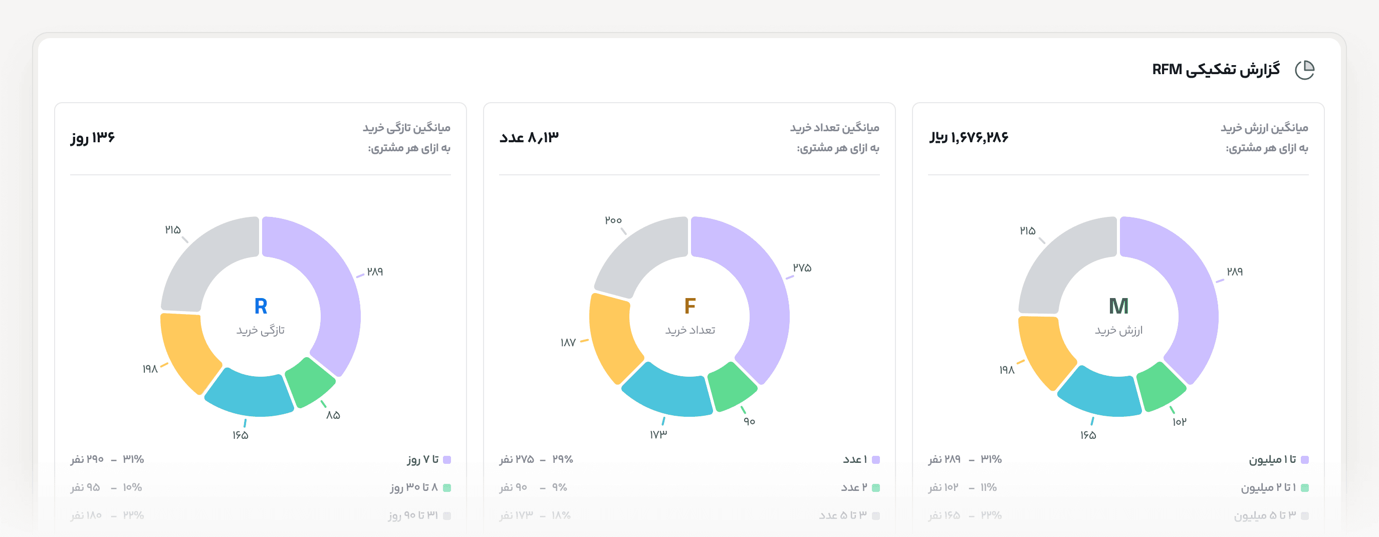 rfm detail segmentation