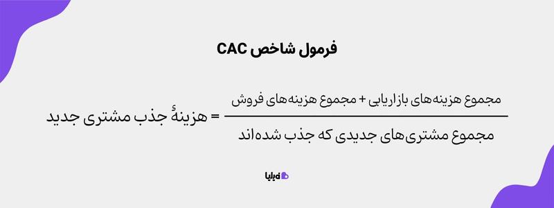 فرمول محاسبه CAC