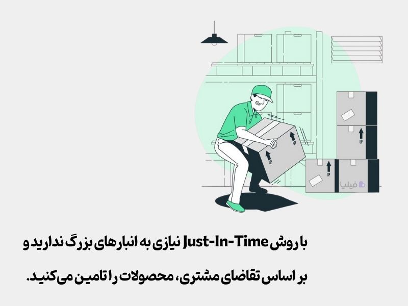 روش Just-In-Time برای رستوران‌ها و کافه‌ها مناسب است