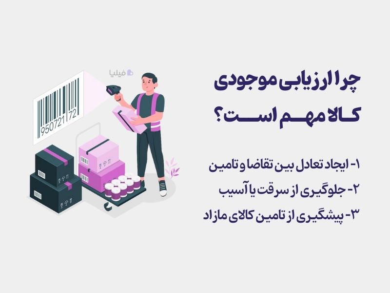 دلایل اهمیت استفاده از روش های ارزیابی موجودی کالا