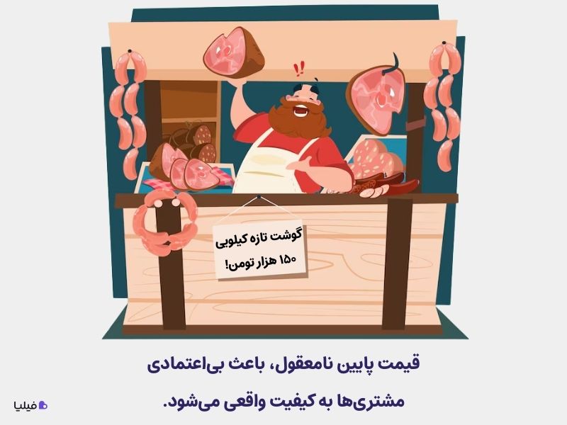 کاهش بی‌دلیل قیمت، نمی‌تواند پاسخ خوبی به چگونه بفروشیم وقتی مشتری نیست باشد! 