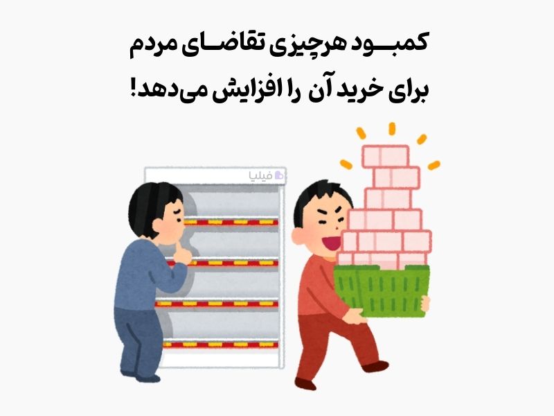 ایجاد حس کمبود باعث متقاعدسازی مشتری برای خرید میشود