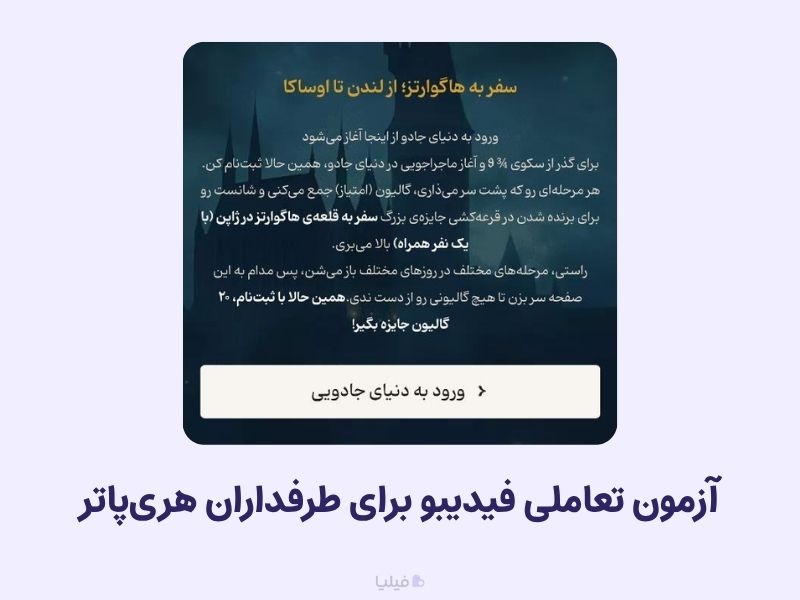 آزمون فیدیبو برای طرفداران هری‌پاتر نمونه‌ای از کاربرد نظریه شکاف آگاهی است. 
