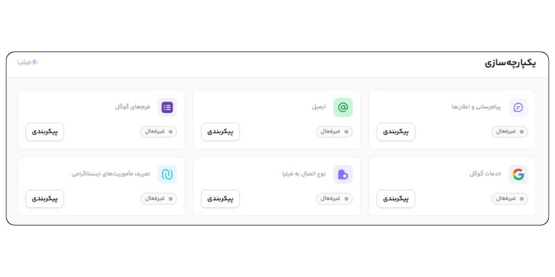 سیستم یکپارچه در پلتفرم لژیون