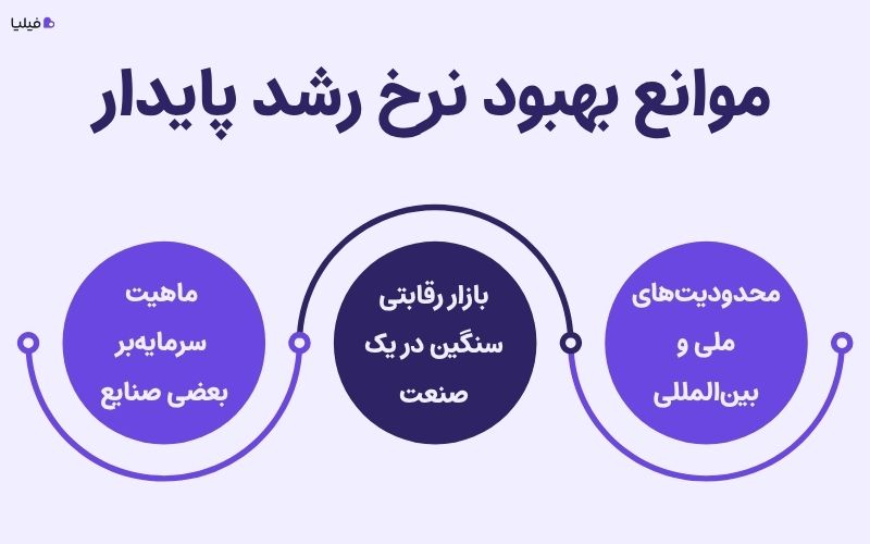 موانع بهبود نرخ رشد پایدار
