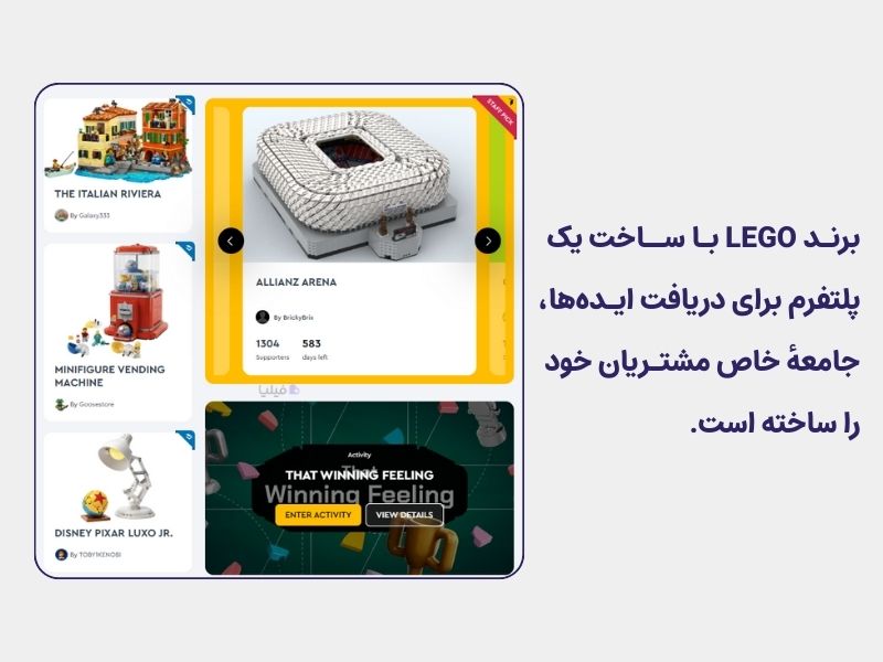 کمپین شرکت لگو برای انگیزه دادن به اعضای باشگاه مشتریان