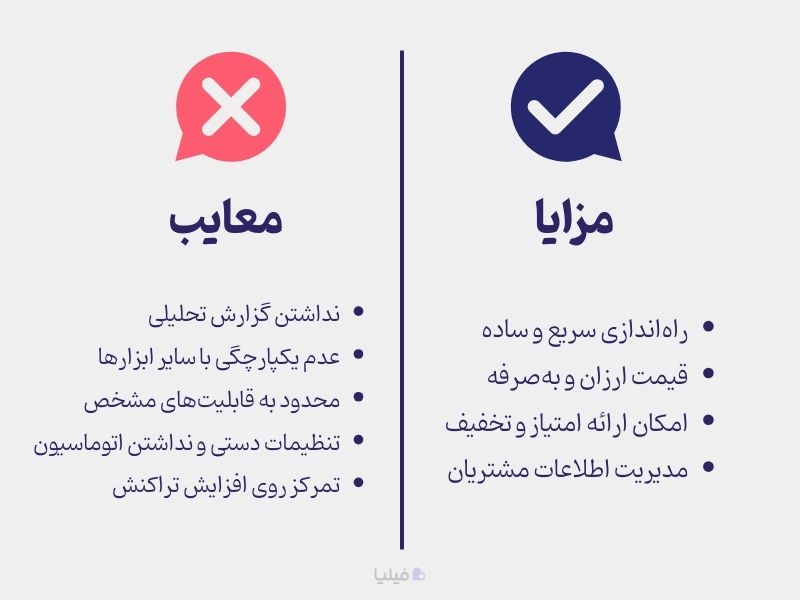 مزایا و معایب نرم افزار باشگاه مشتریان
