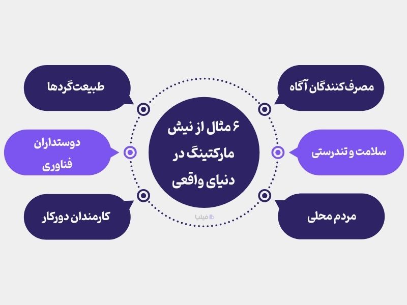 مثال های واقعی نیچ مارکتینگ 