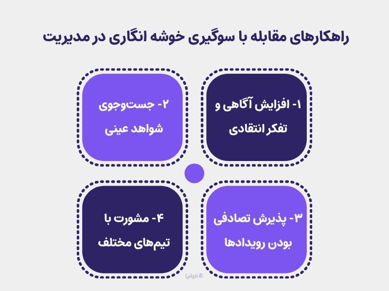 راهکارهای مقابله با سوگیری خوشه انگاری در مدیریت